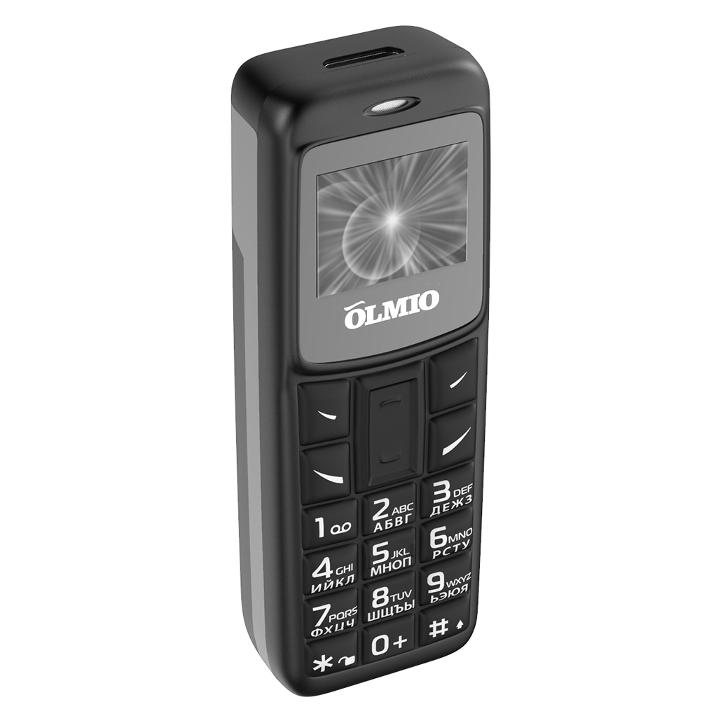 фото Мобильный телефон a02 olmio black