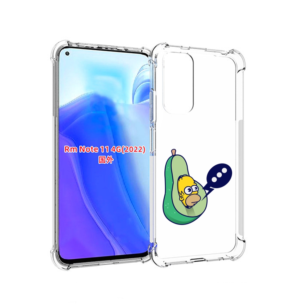 

Чехол MyPads Гомер-авокадо для Xiaomi Redmi Note 11 4G ( Глобальная версия ), Tocco