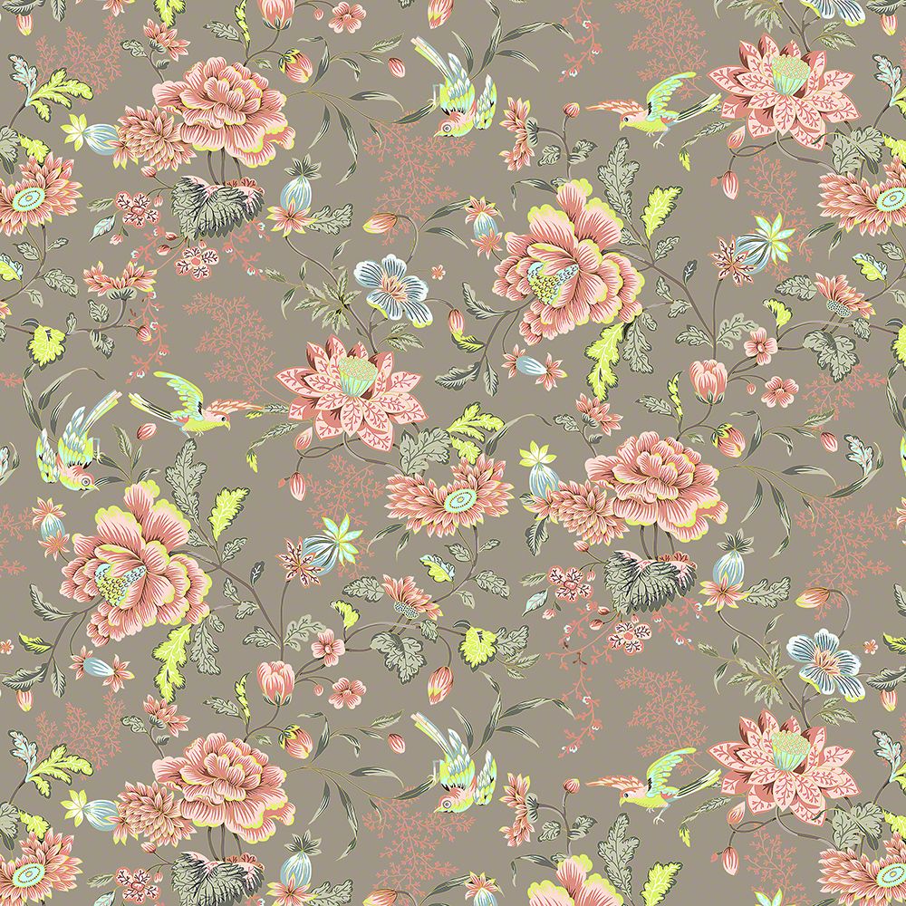 

Ткань мебельная микровелюр Павлин Floristic 205 ширина 140 см, Floristic 205