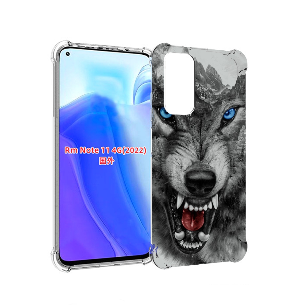 

Чехол MyPads Волк-частица мужской для Xiaomi Redmi Note 11 4G ( Глобальная версия ), Tocco