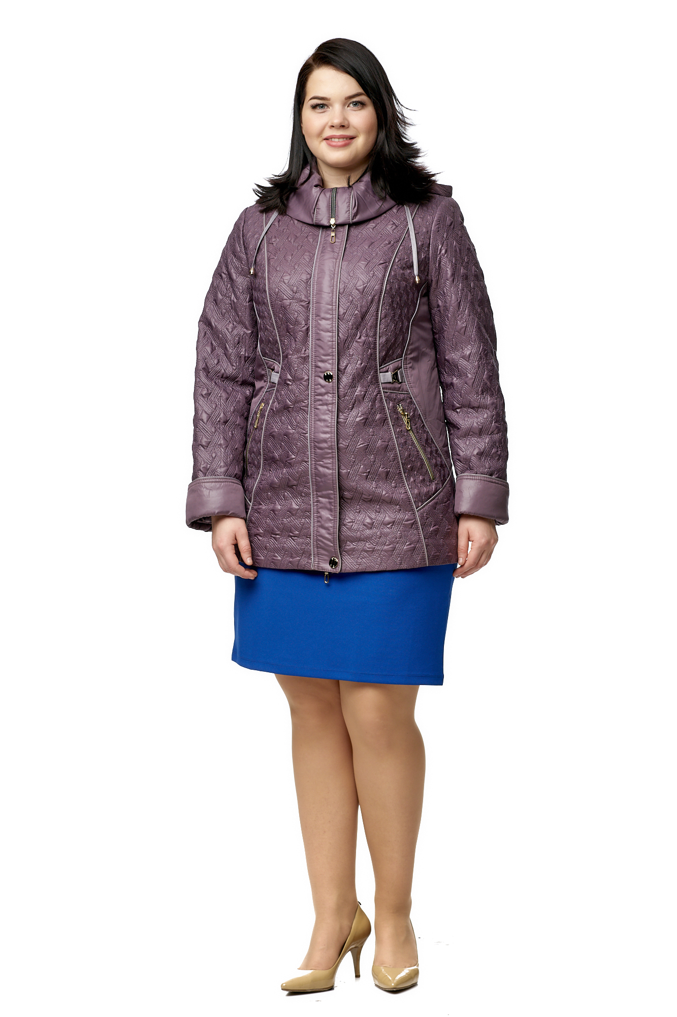 

Куртка женская МОСМЕХА 8010458 фиолетовая 58 RU, 8010458