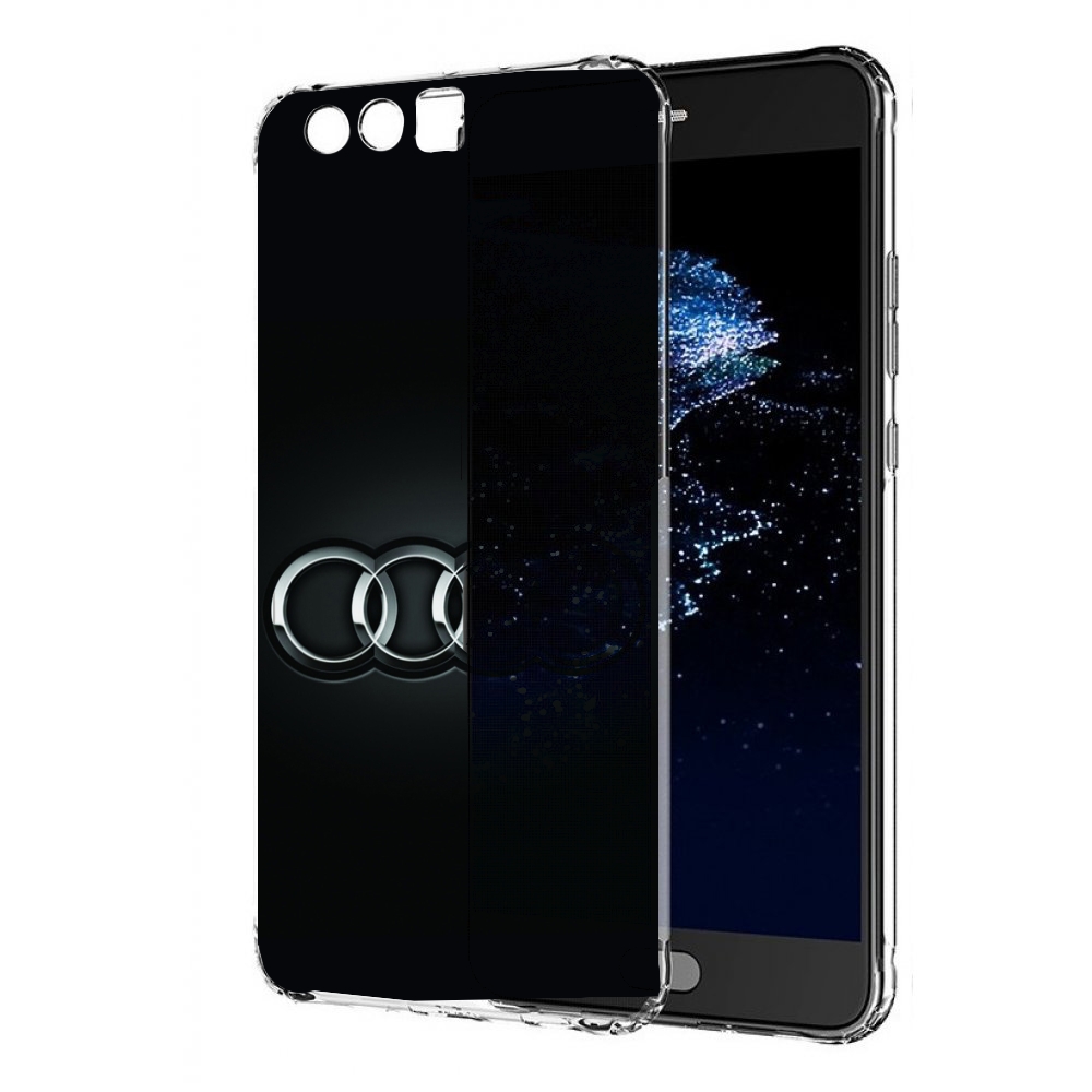 

Чехол бампер MyPads ауди audi 2 для Huawei P10 Plus противоударный, Прозрачный, Tocco