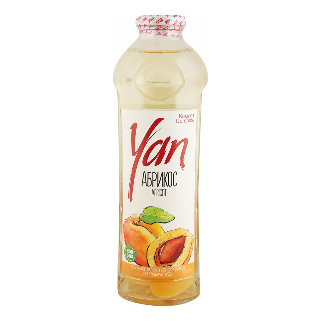

Компот Yan из абрикосов 930 мл