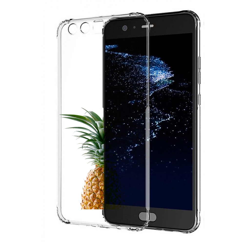 

Чехол бампер MyPads ананас для Huawei P10 Plus противоударный, Прозрачный, Tocco