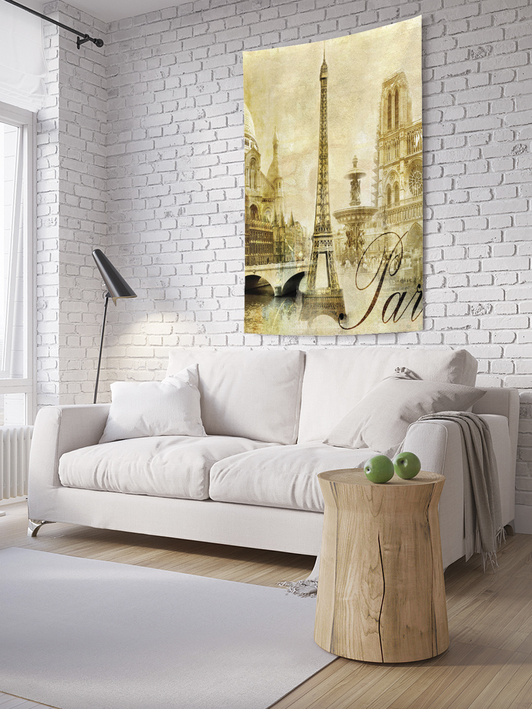 

Вертикальное фотопанно на стену JoyArty Париж в прошлом 150x200 см, Париж в прошлом