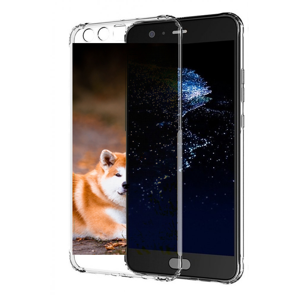 

Чехол бампер MyPads акита ину для Huawei P10 Plus противоударный, Прозрачный, Tocco