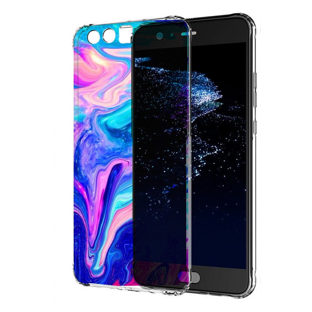 

Чехол бампер MyPads акварельные-краски для Huawei P10 Plus проти, Прозрачный, Tocco
