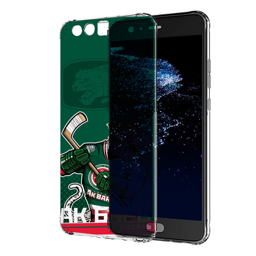 

Чехол бампер MyPads ак барс казань для Huawei P10 Plus противоуд, Прозрачный, Tocco