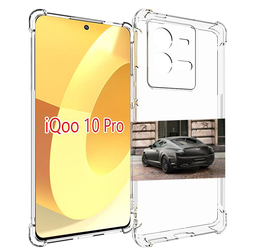 

Чехол MyPads bentley 1 мужской для Vivo iQOO 10 Pro, Прозрачный, Tocco