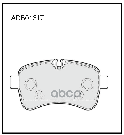 

Тормозные колодки ALLIED NIPPON ADB01617