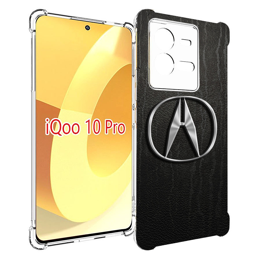 

Чехол MyPads acura для Vivo iQOO 10 Pro, Прозрачный, Tocco