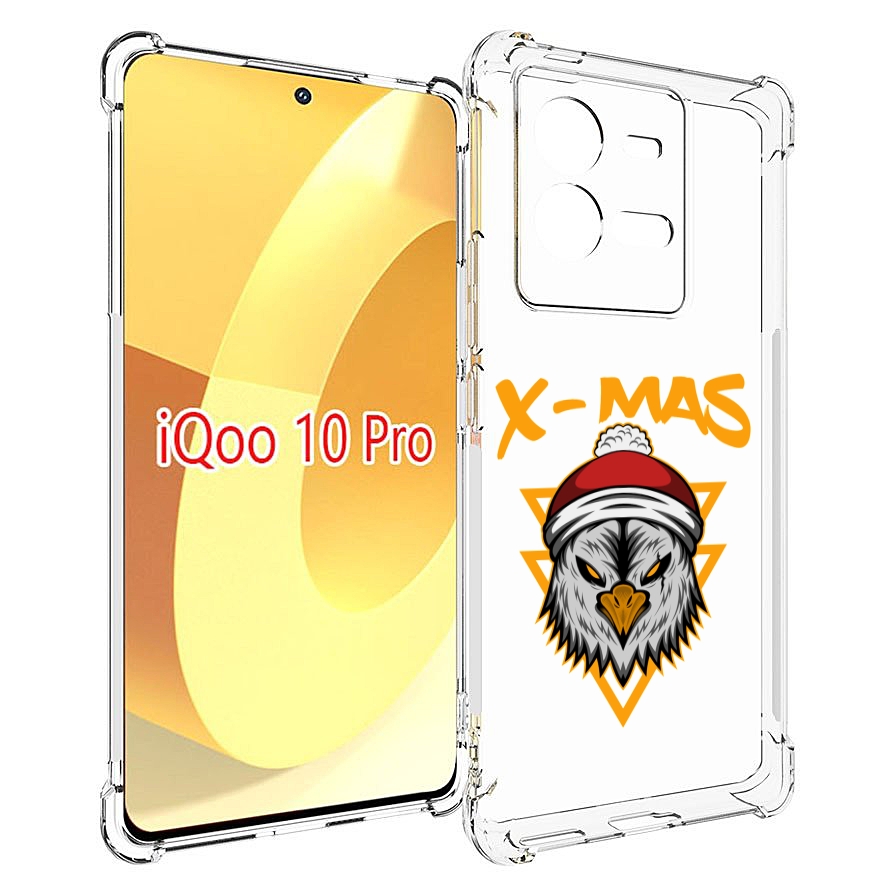 

Чехол MyPads Xmax для Vivo iQOO 10 Pro, Прозрачный, Tocco