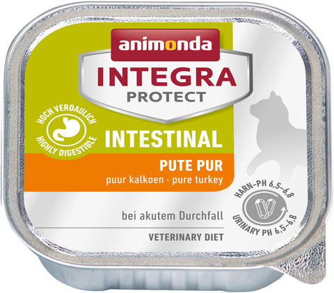 фото Консервы для кошек animonda integra protect intestinal, индейка, 100г, 16 шт