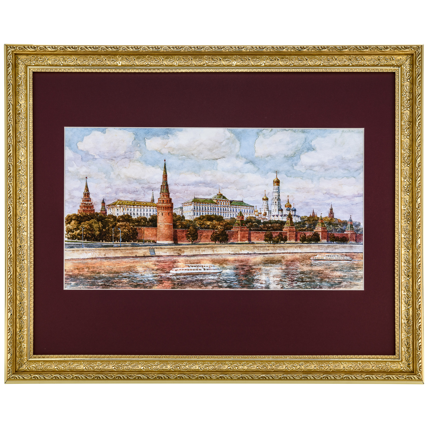 

Картина Московский Кремль 57 х 47 см