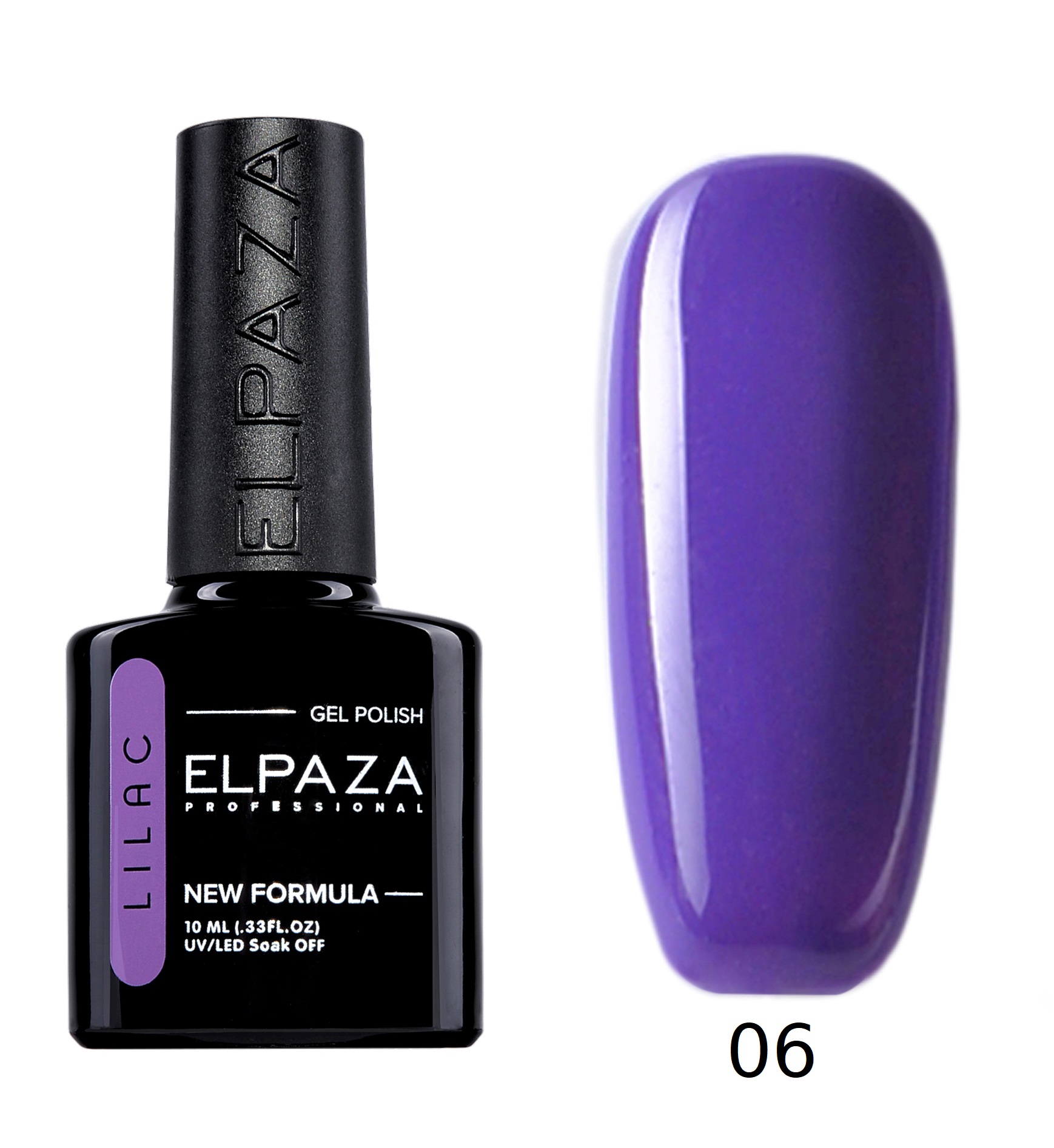 Гель Лак Для Ногтей ELPAZA Lilac 06 10 Мл