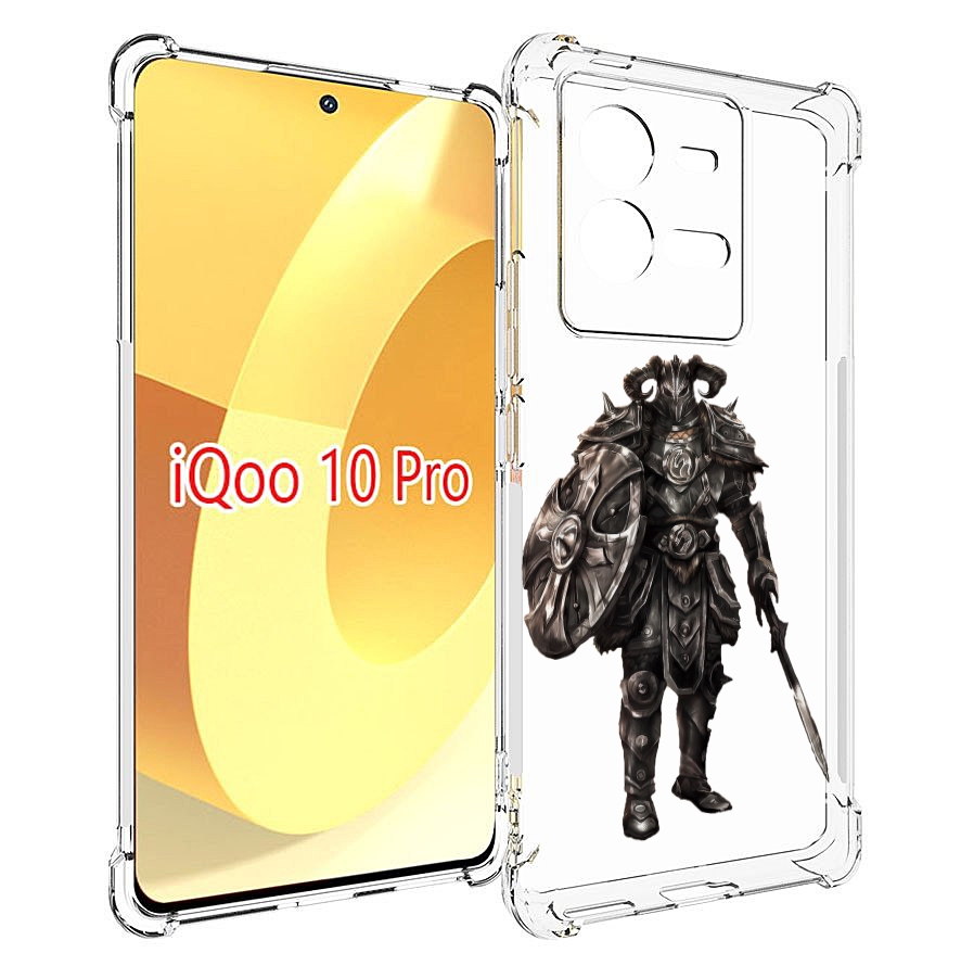 

Чехол MyPads The-Elder-Scrolls-Online для Vivo iQOO 10 Pro, Прозрачный, Tocco