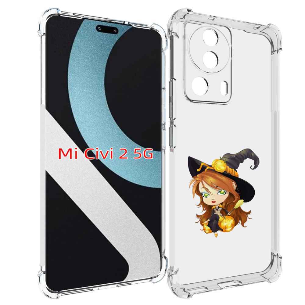 

Чехол MyPads Ведьмочка для Xiaomi Civi 2, Прозрачный, Tocco