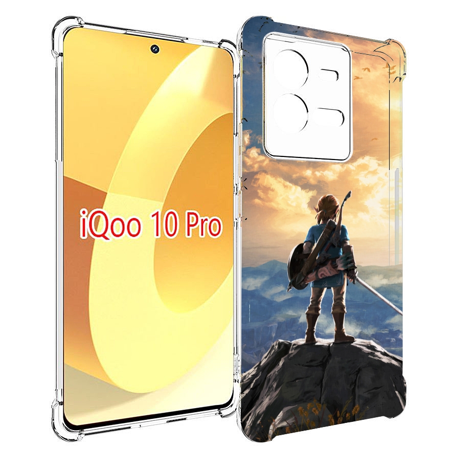 

Чехол MyPads The Legend of Zelda для Vivo iQOO 10 Pro, Прозрачный, Tocco