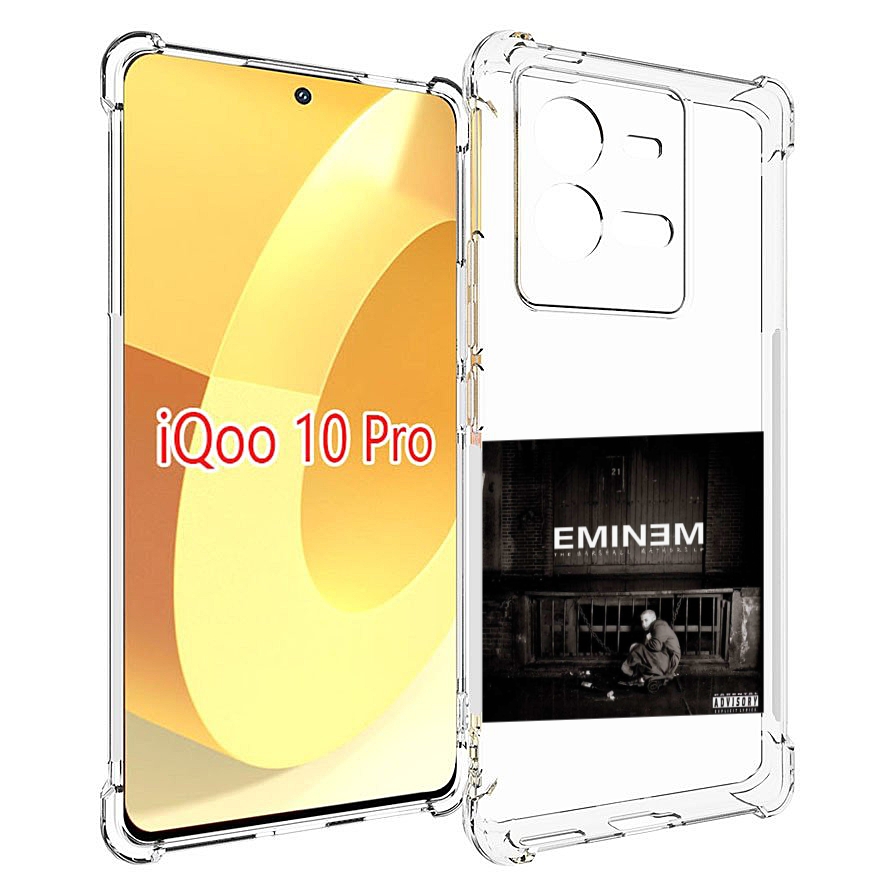 

Чехол MyPads THE MARSHALL MATHERS LP для Vivo iQOO 10 Pro, Прозрачный, Tocco