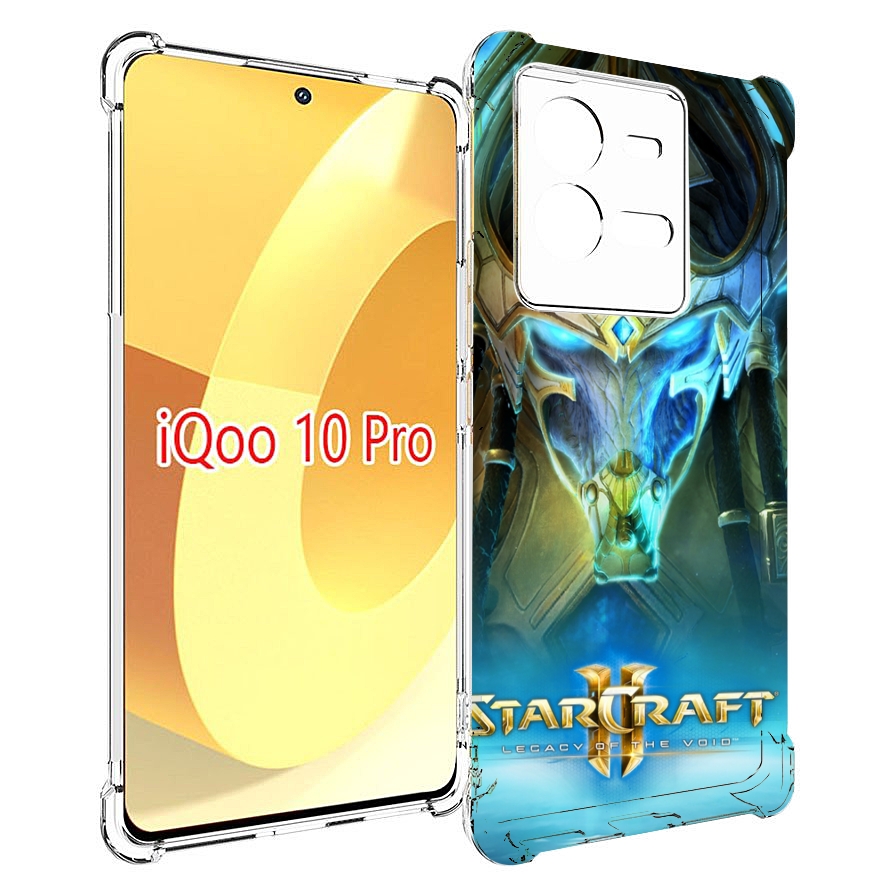 

Чехол MyPads StarCraft II Legacy of the Void для Vivo iQOO 10 Pro, Прозрачный, Tocco