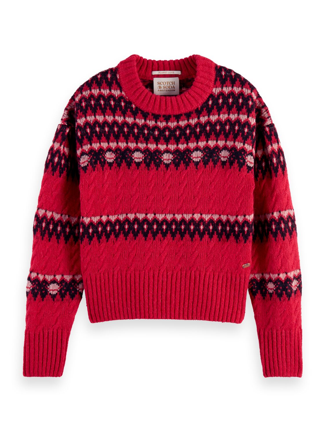 

Джемпер женский Scotch & Soda 169558/1555 красный S, 169558/1555