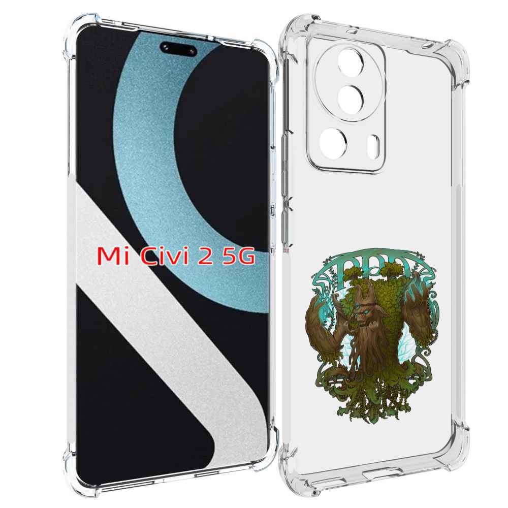 

Чехол MyPads trent protector для Xiaomi Civi 2, Прозрачный, Tocco
