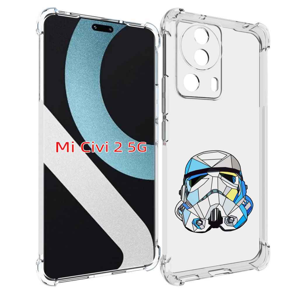 

Чехол MyPads star wars дарт вейдер для Xiaomi Civi 2, Прозрачный, Tocco