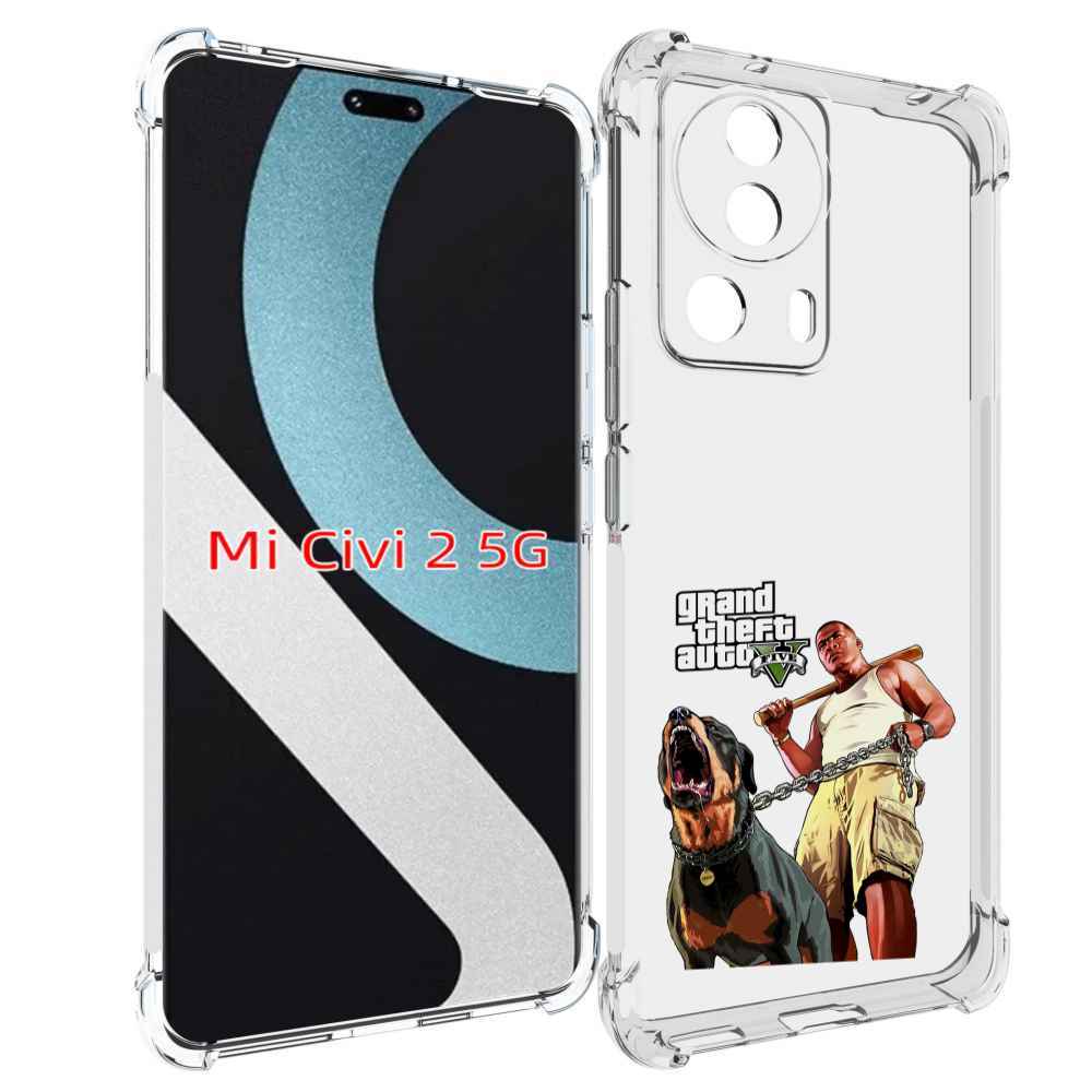 

Чехол MyPads GTA грозная собака для Xiaomi Civi 2, Прозрачный, Tocco