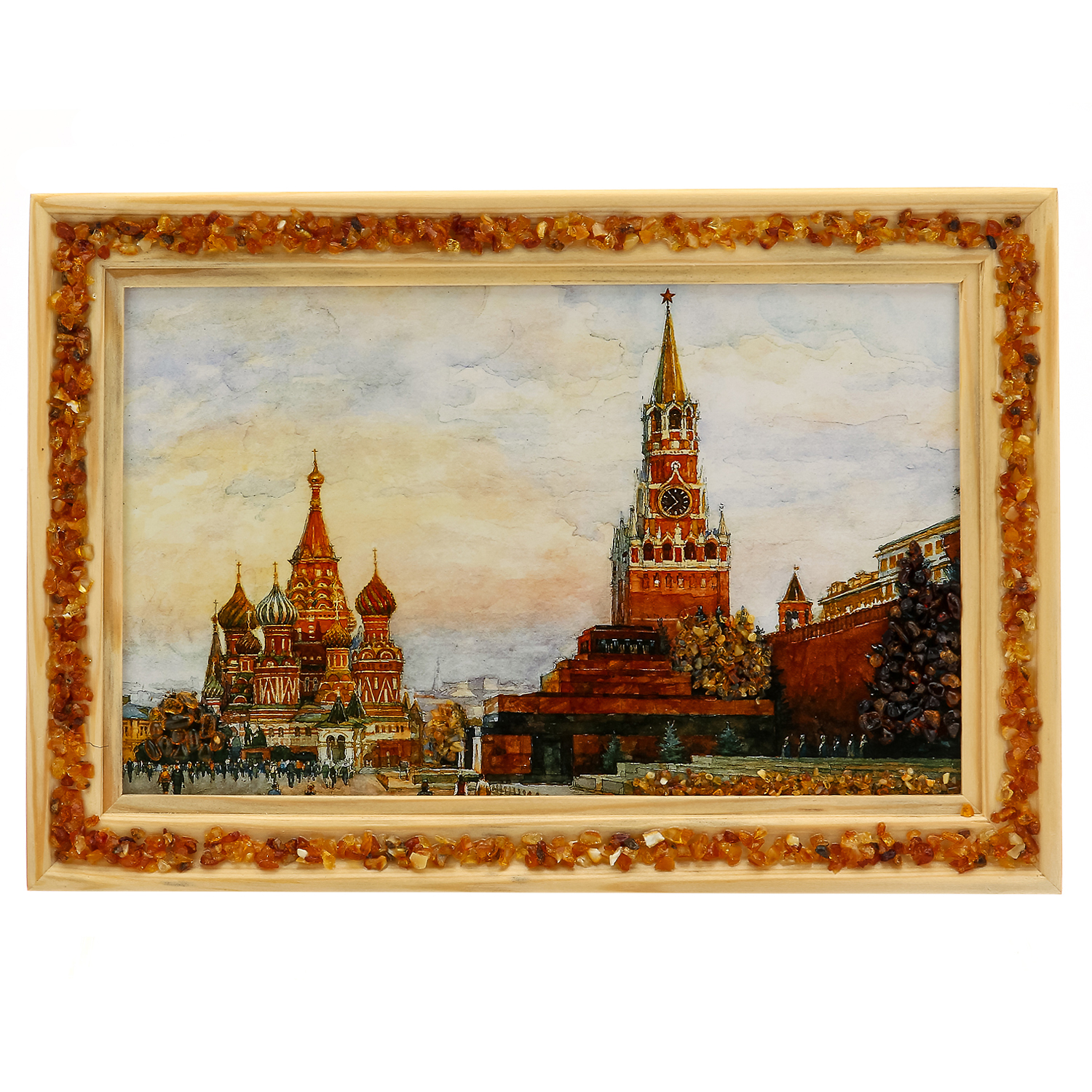 

Картина янтарная Пейзаж № 12 28х20 см