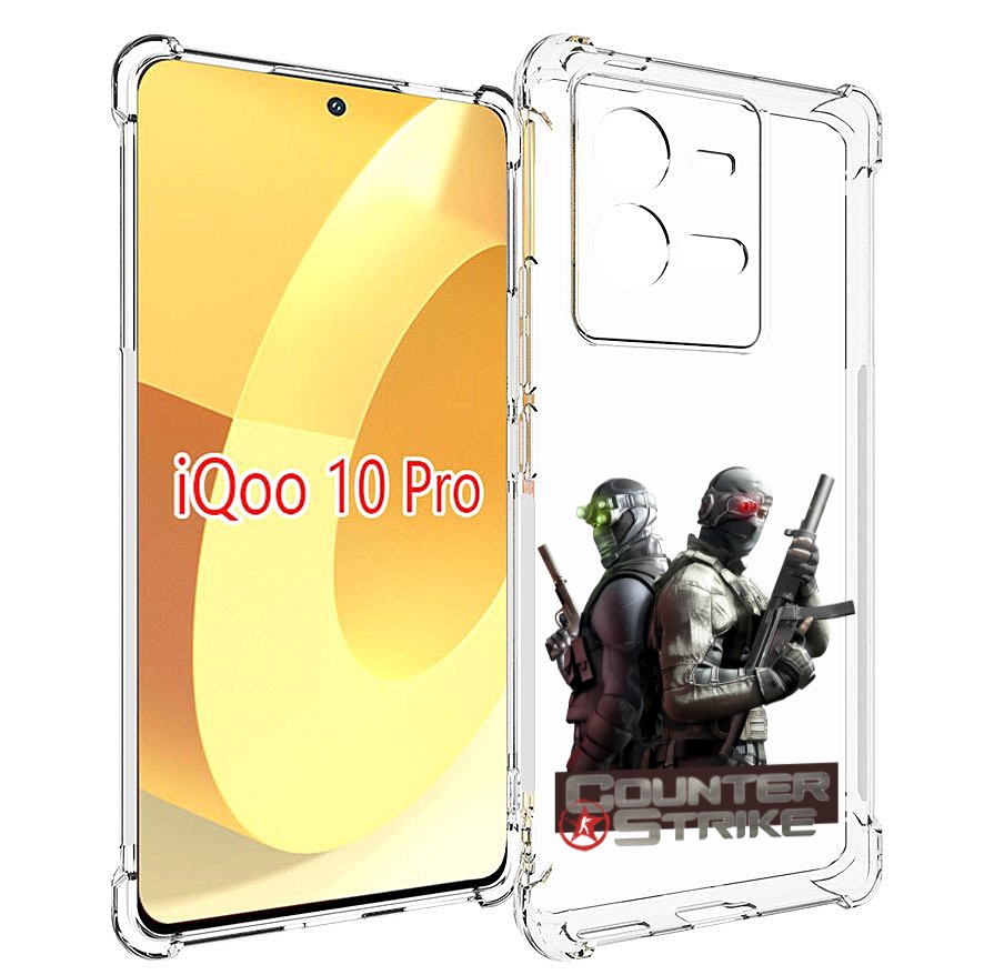

Чехол MyPads КС для Vivo iQOO 10 Pro, Прозрачный, Tocco
