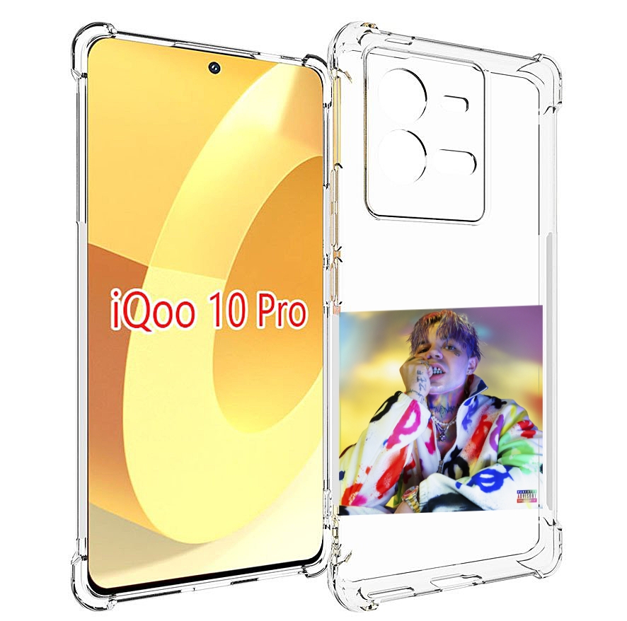 

Чехол MyPads Sayonara Boy Oраl Элджей для Vivo iQOO 10 Pro, Прозрачный, Tocco