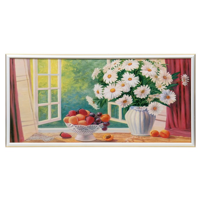 

Картина Букет ромашек 33х70 (3673) см