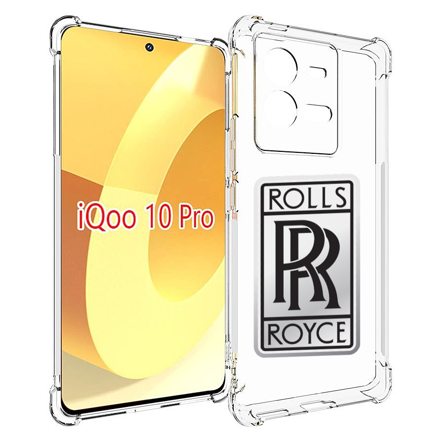 

Чехол MyPads Rolls-Royce мужской для Vivo iQOO 10 Pro, Прозрачный, Tocco