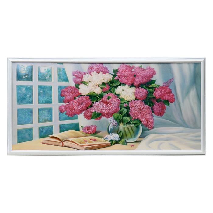 

Картина Букет на окне 33х70 (3673) см