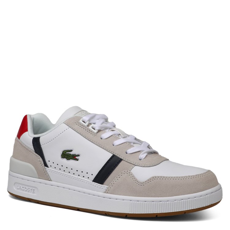 

Кеды мужские Lacoste 740SMA0048 белые 42 EU, Белый, 740SMA0048
