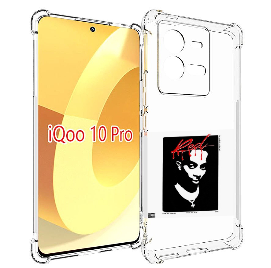 

Чехол MyPads Playboi Carti - Whole Lotta Red для Vivo iQOO 10 Pro, Прозрачный, Tocco