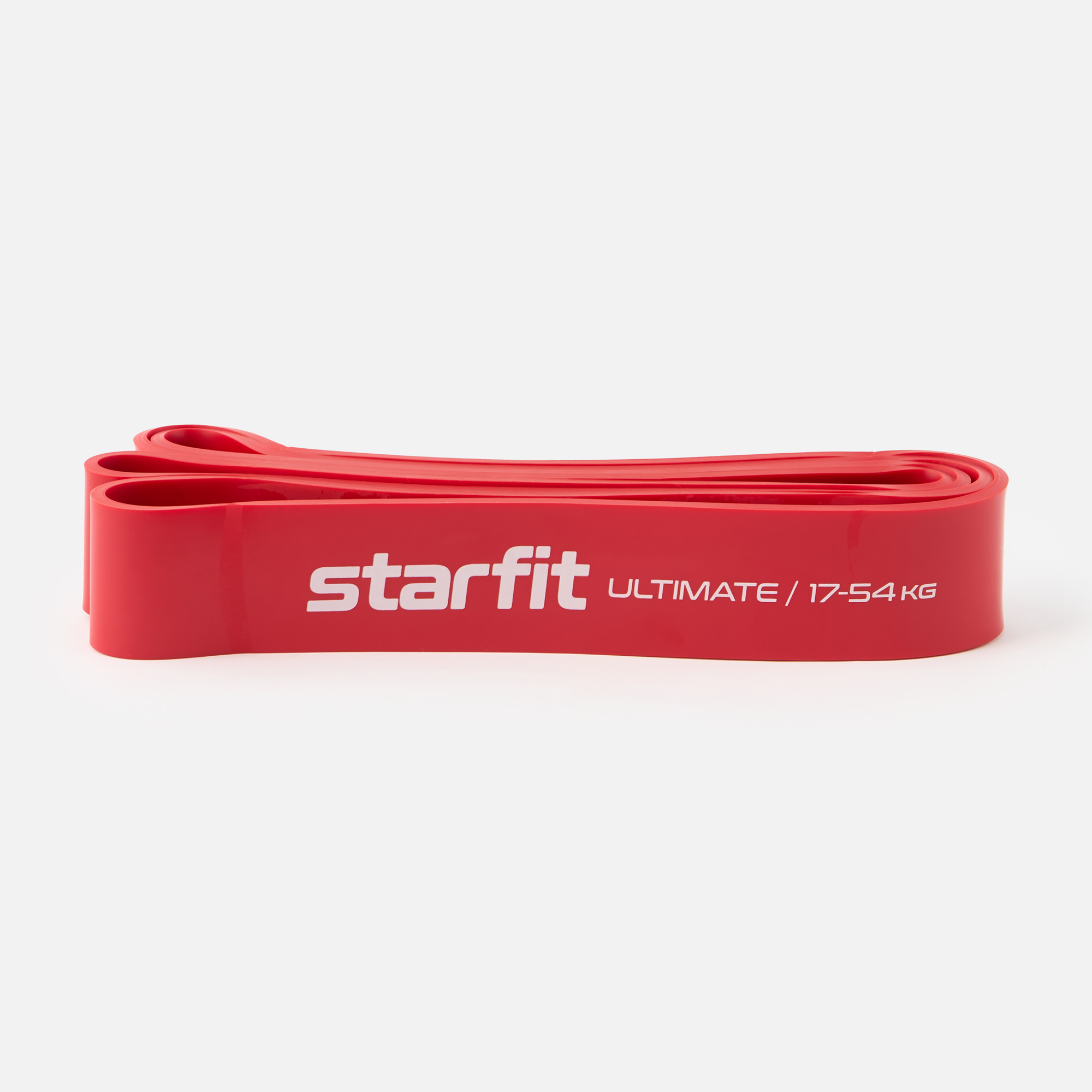 Эспандер ленточный для кросс-тренинга STARFIT ES-803 17-54 кг, 208х4,4 см, красный