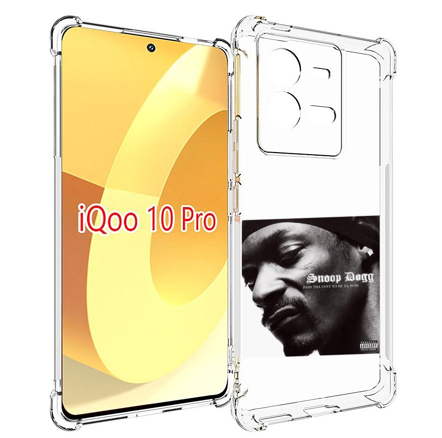 

Чехол MyPads PAID THA COST TO BE DA BOSS для Vivo iQOO 10 Pro, Прозрачный, Tocco