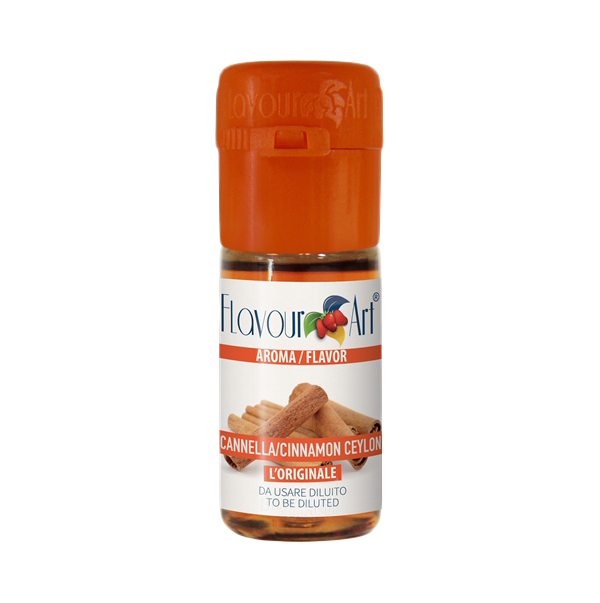 

Ароматизатор жидкий Корица Cinnamon Ceylon FlavourArt, 10 мл.