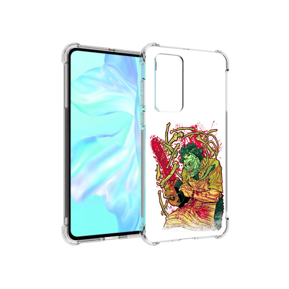 

Чехол MyPads Tocco для Huawei P40 яркий мясник, Прозрачный, Tocco