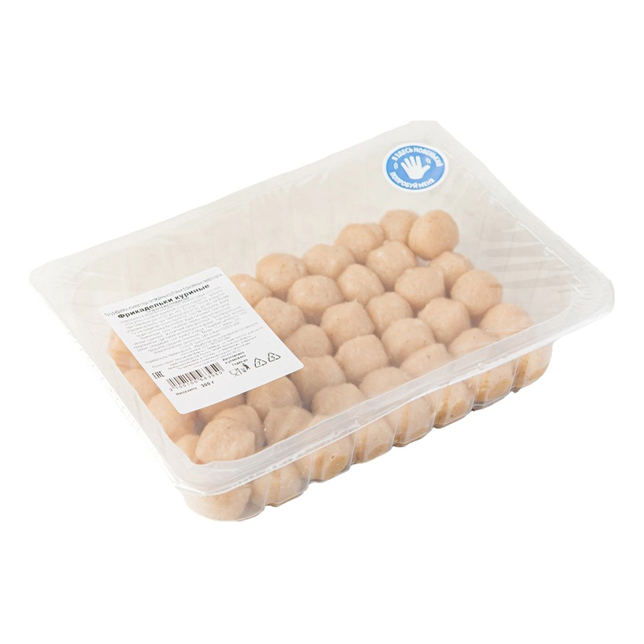 

Фрикадельки из курицы ВкусВилл охлажденные 300 г