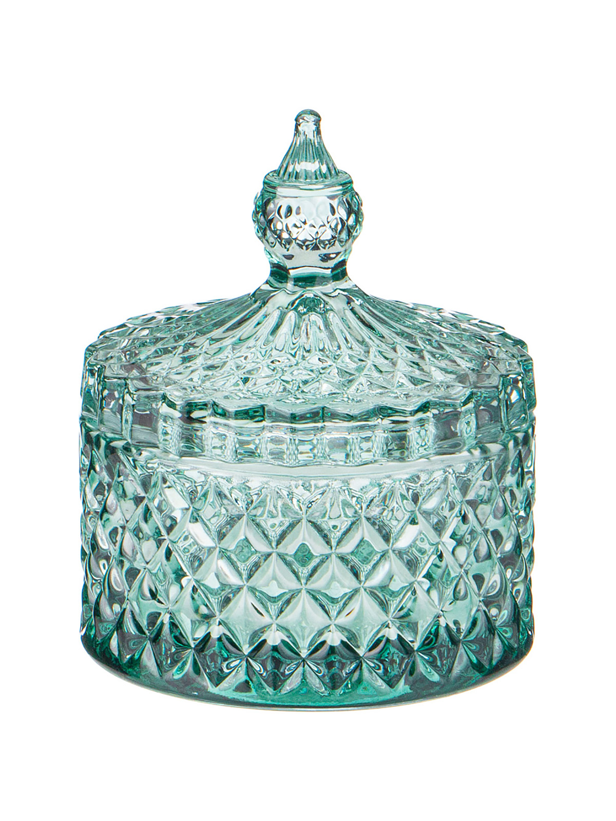 

Банка для хранения Lefard Diamant стеклянная 355-308, Зеленый