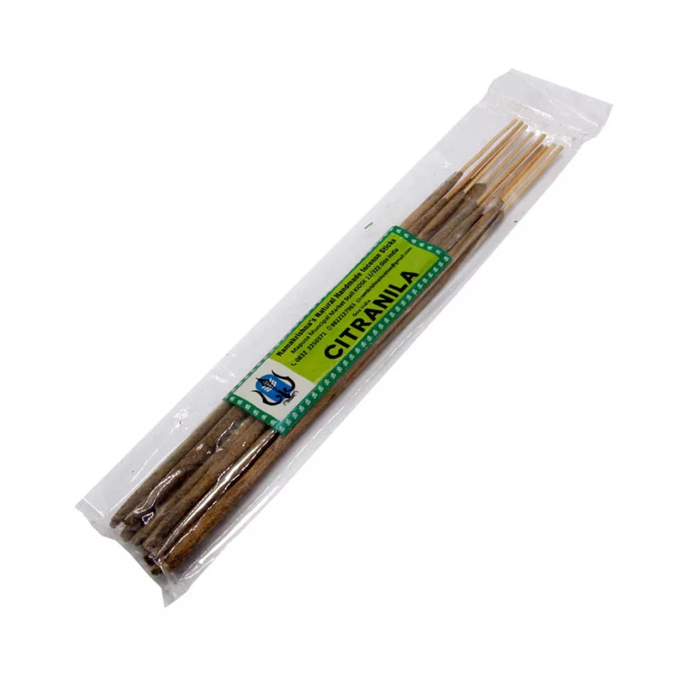 

Аромапалочки CITRONELLA 20гр 10 палочек 20см высокого качества ручная работа