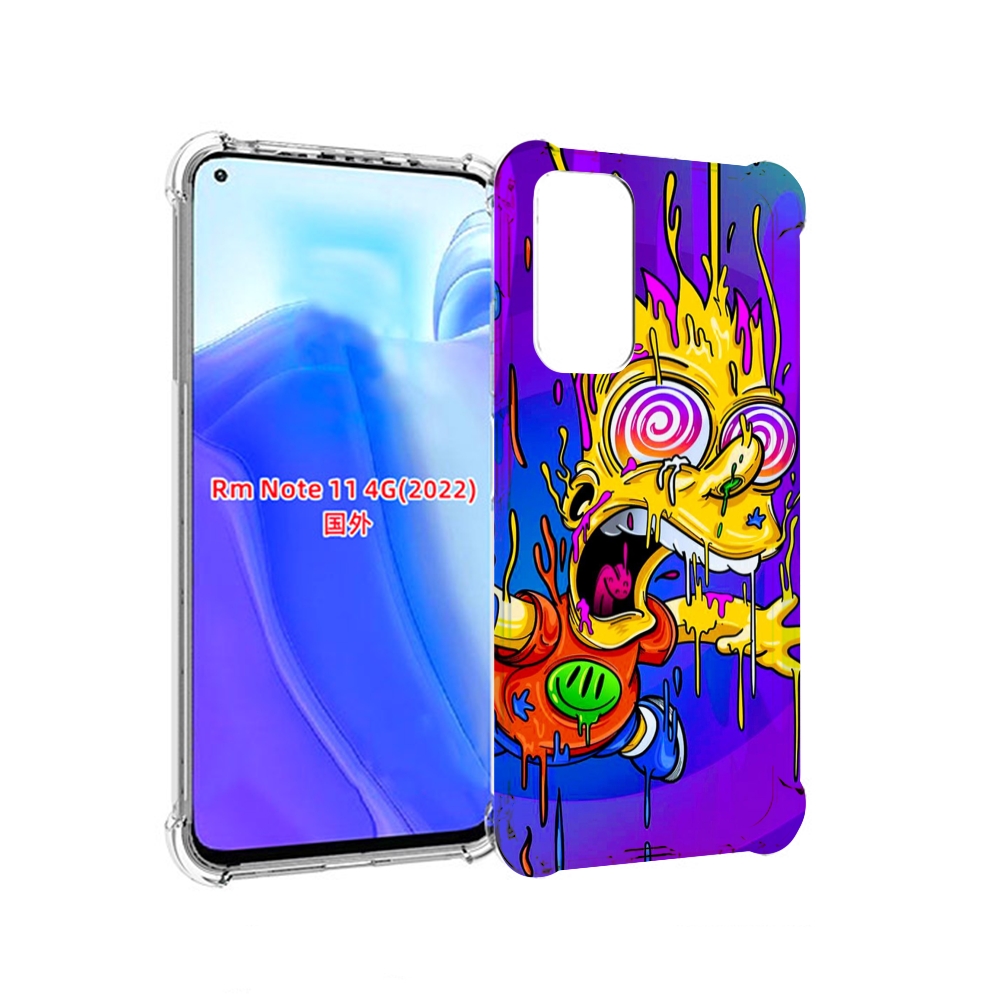 

Чехол MyPads Барт-арт-стрит для Xiaomi Redmi Note 11 4G ( Глобальная версия ), Tocco