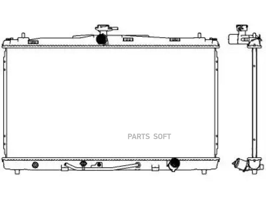 

34618540_радиатор охлажденияtoyota camty 2.5/3.5i 11>