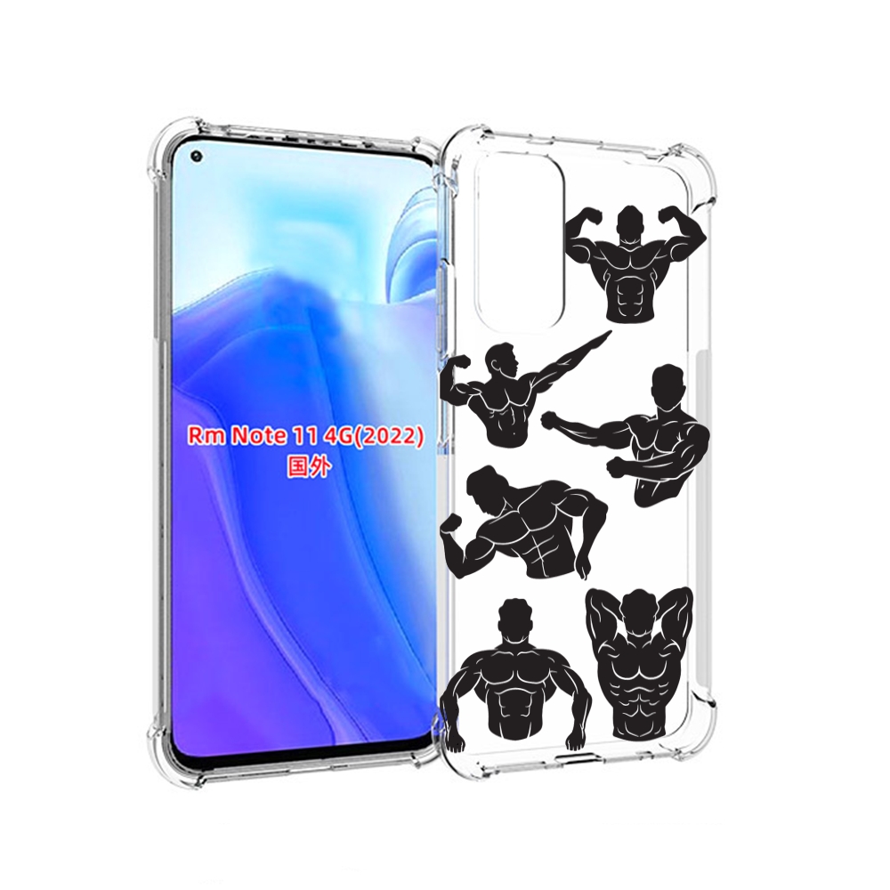 

Чехол MyPads Атлет мужской для Xiaomi Redmi Note 11 4G ( Глобальная версия ), Tocco