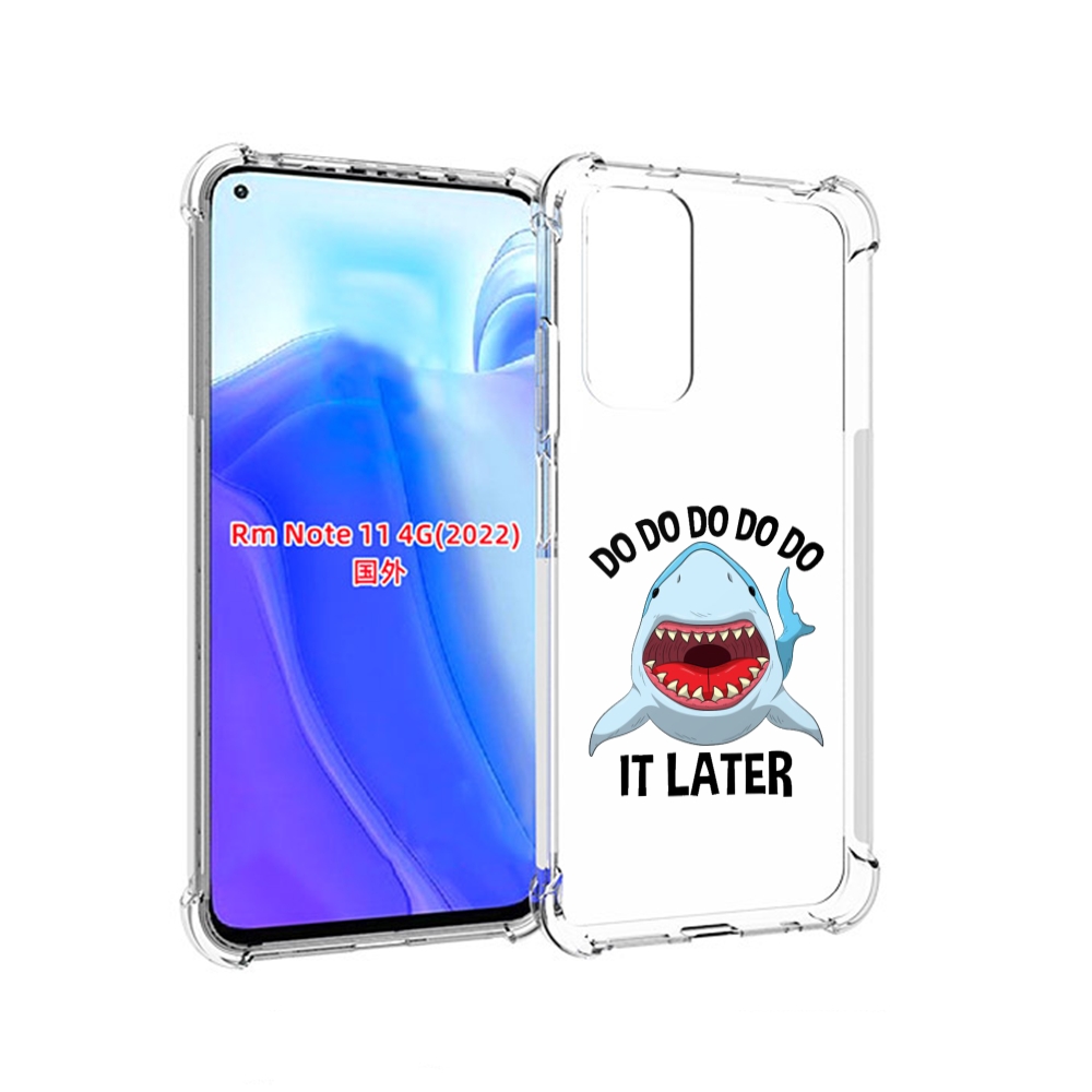 

Чехол MyPads Акула для Xiaomi Redmi Note 11 4G ( Глобальная версия ), Tocco