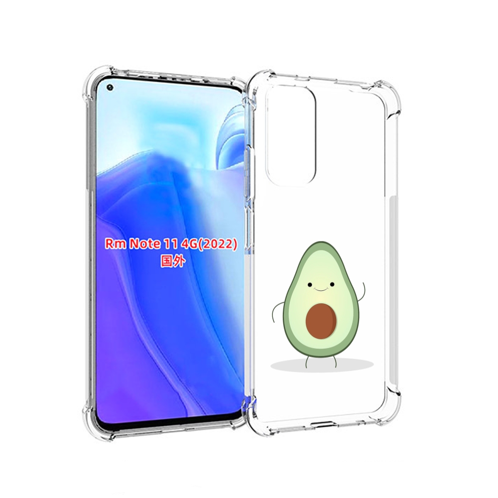 

Чехол MyPads Авокадик для Xiaomi Redmi Note 11 4G ( Глобальная версия ), Tocco