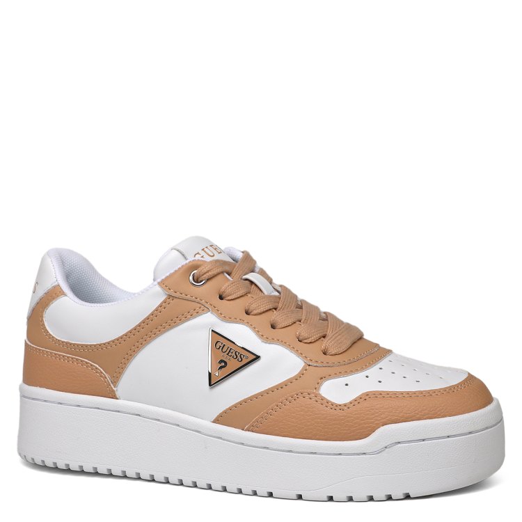 

Кеды женские Guess FLJMR4ELE12 белые 35 EU, Белый, FLJMR4ELE12
