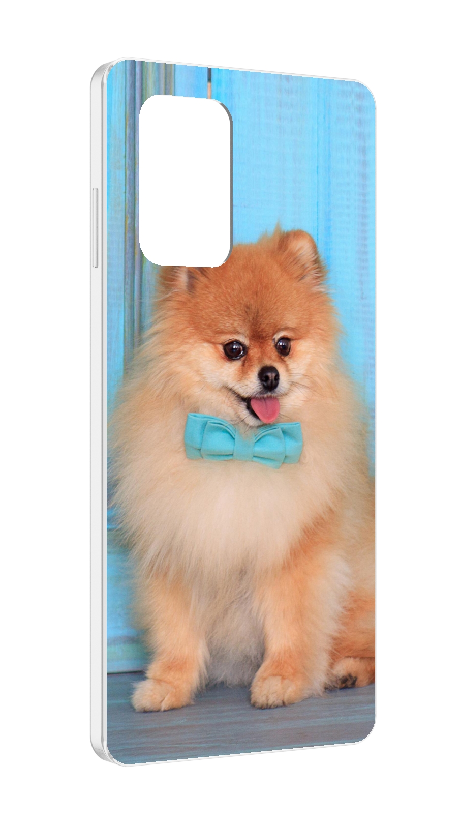 

Чехол MyPads померанскии шпиц для ZTE Blade A72 / ZTE Blade V40 Vita, Прозрачный, Tocco